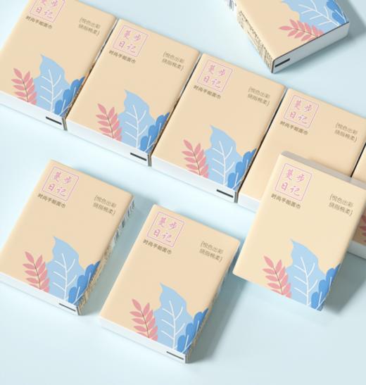 ✨【蔓步日记时尚经典手帕纸】🔺每天必用的贴身纸品💌一定要选材质好的❗ 甄选原生竹浆纤维，❤️从源头守护健康，全家放心使用 ✅干湿两用 守护破防日常 ✅亲肤无刺激，温和呵护敏感肌肤💦 商品图1