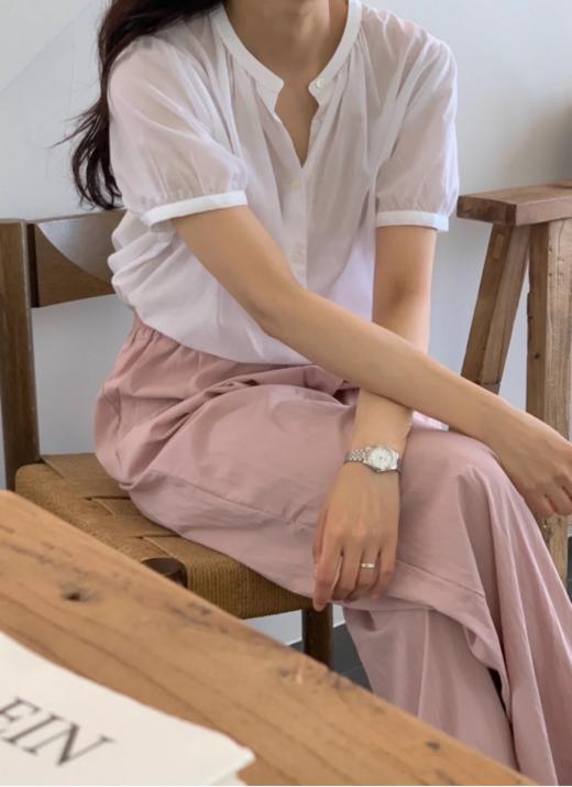 🔥爆火的断货王神裤【仟梓赫 多巴胺小粉阔腿裤】💕还是赵露思、虞书欣同款 ➽多巴胺小粉裤，😍入春第一条裤子认准它‼️  商品图2