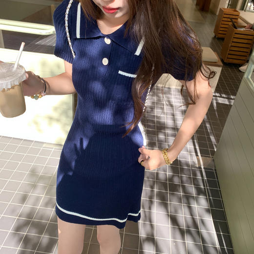 【169元任选2件】最后一波现货！学院风针织连衣裙 商品图5