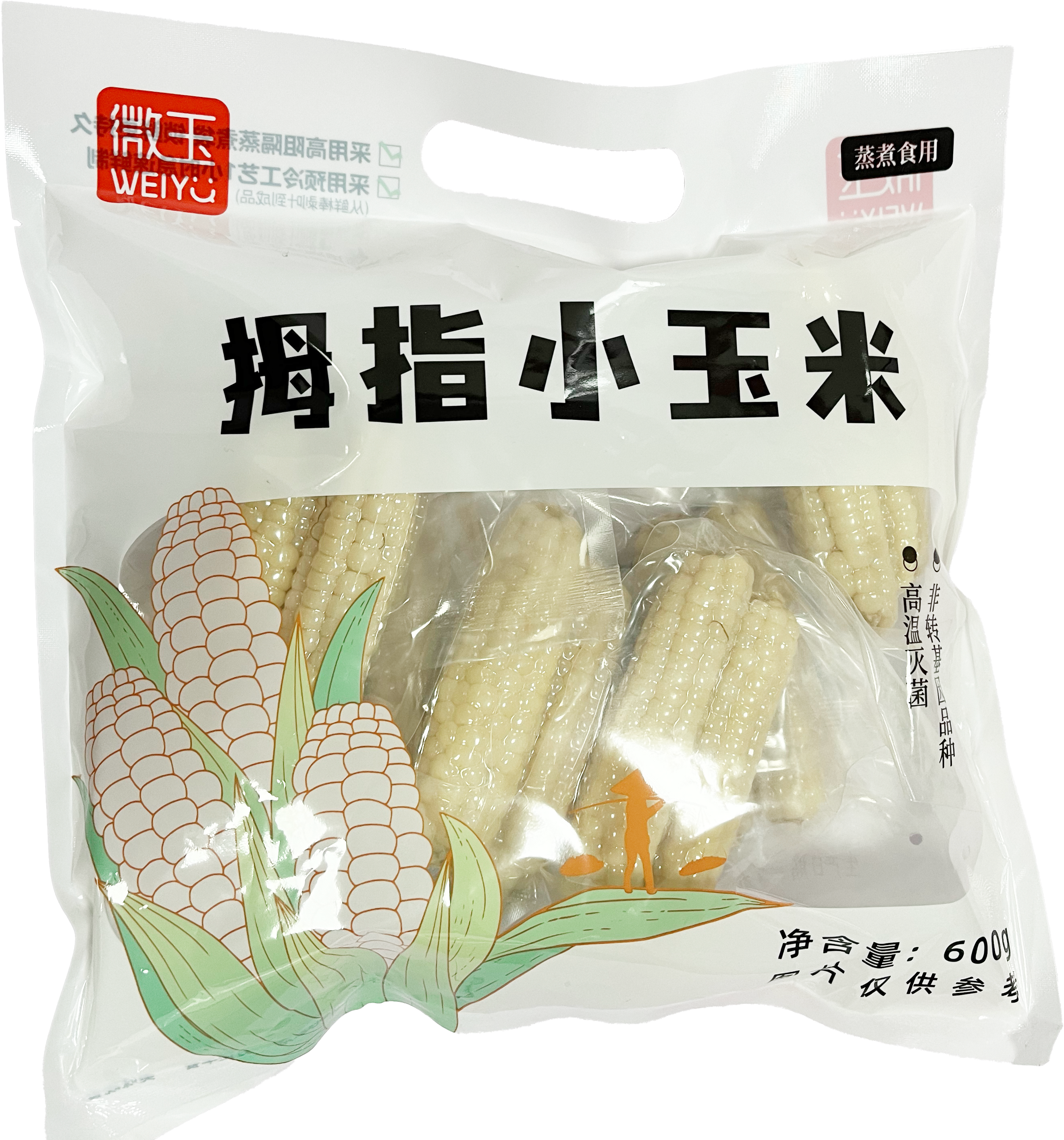 拇指小玉米600g