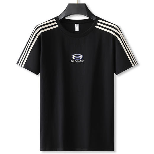 【棉质】【DG】大依优型大码短袖T恤胖子时尚潮流套头上衣男夏季薄款加肥加大码棉 商品图6