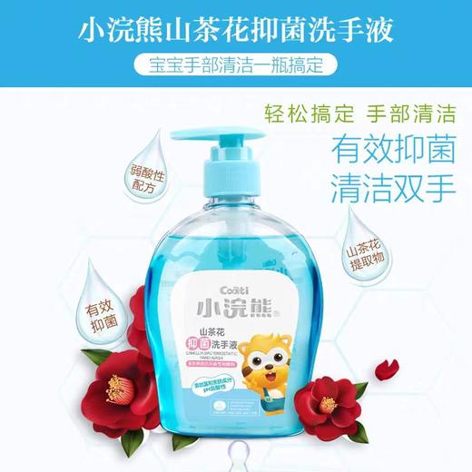 小浣熊山茶花抑菌洗手液300ml 商品图4