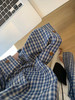 蓝格子衬衫 商品缩略图0