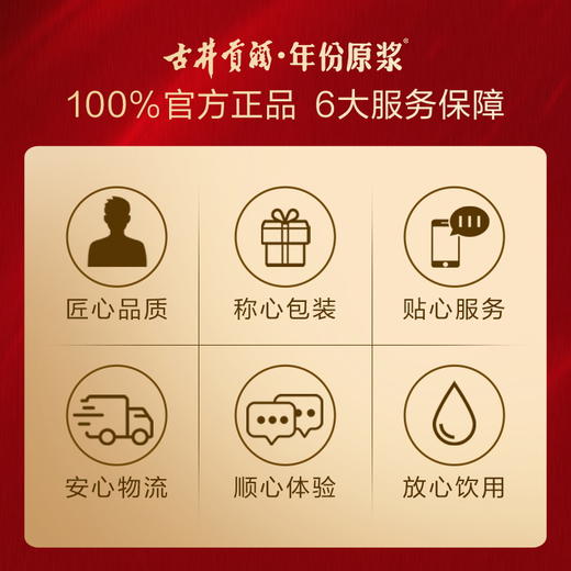 古井贡酒第八代 50度500ml*6瓶 整箱装 浓香型白酒 商品图6