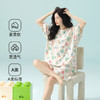 【抗菌新疆棉】自然醒「香甜精灵」睡衣女夏季7A抗菌超柔软凉爽短袖短裤圆领女纯棉家居服JLM 商品缩略图2