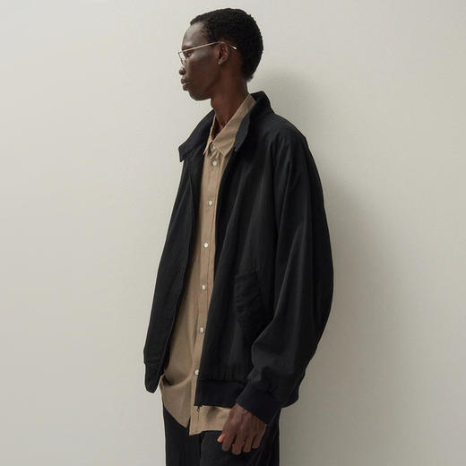 ATON HIGH TWIST NYLON HARRINGTON JACKET 精梳尼龙哈灵顿夹克 商品图1