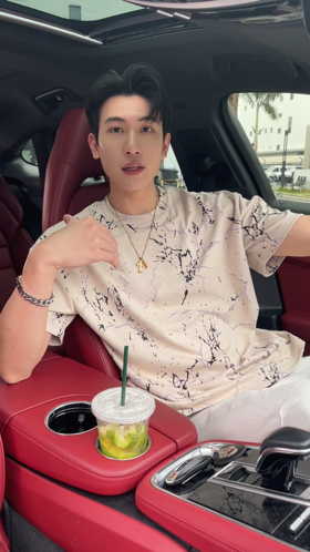 T2525夏季新款时尚个性韩版扎染撞色磨破圆领短袖T恤潮流宽松百搭上衣