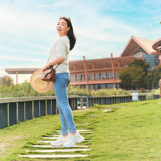 【笑麻麻福利】下单立减20元 SHOWMELLY两颗扣弹力牛仔裤 商品图6