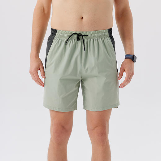 跃牌【跃LEAP-ACTIVE】 宽松休闲户外跑步健身训练五分单层短裤W51134 商品图1