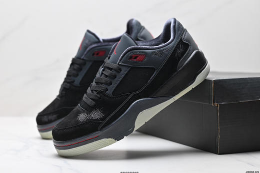 耐克乔丹Who Decides War x Nike Jordan FLIGHT COURT ATE复古休闲运动板鞋HQ2958-006男鞋 商品图7