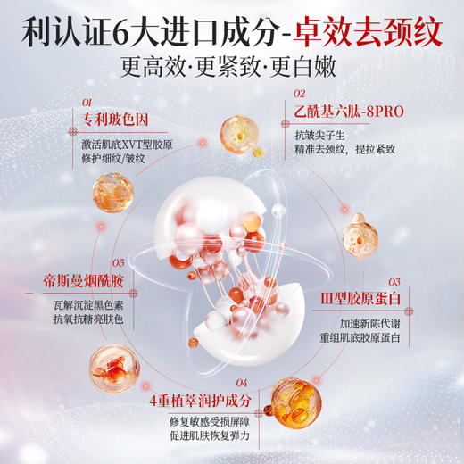 儒意多肽提拉淡纹美颈霜150g 去颈纹提拉紧致保湿淡化美颈霜脖子祛颈纹|儒意官方商城 商品图4