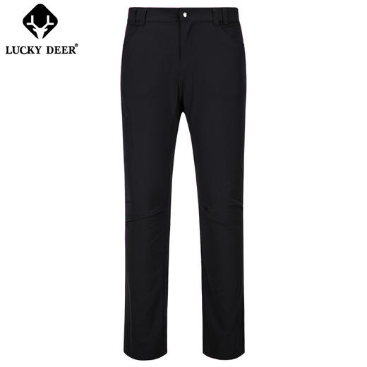 【99秒杀（2件再享95折）】LUCKY DEER情侣款轻薄透气速干运动长裤 商品图5