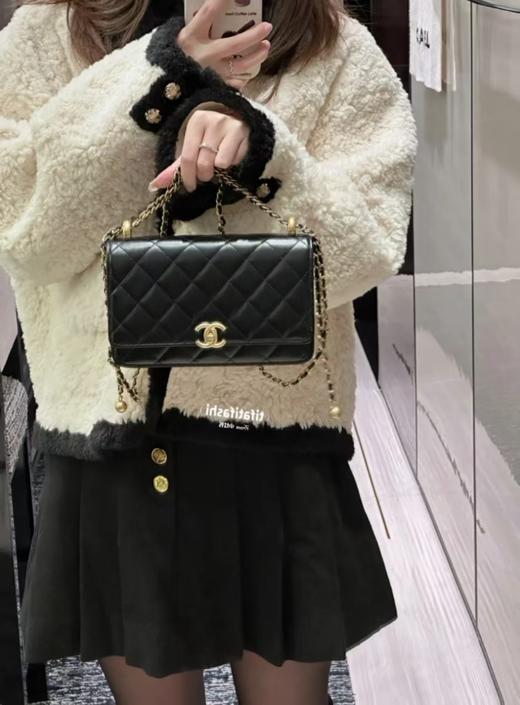 香奈儿 24c 双金珠woc发财包（HH） 商品图8