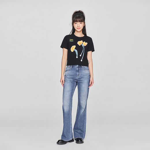 【云粉节】【新品】6楼LEE女式短袖T恤吊牌价399元 商品图1
