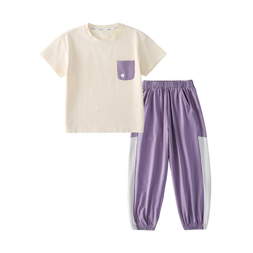 优选丨【7A抗菌】棉花堂2025年夏款冰瓷棉户外弹弹T套装F251122 商品图13