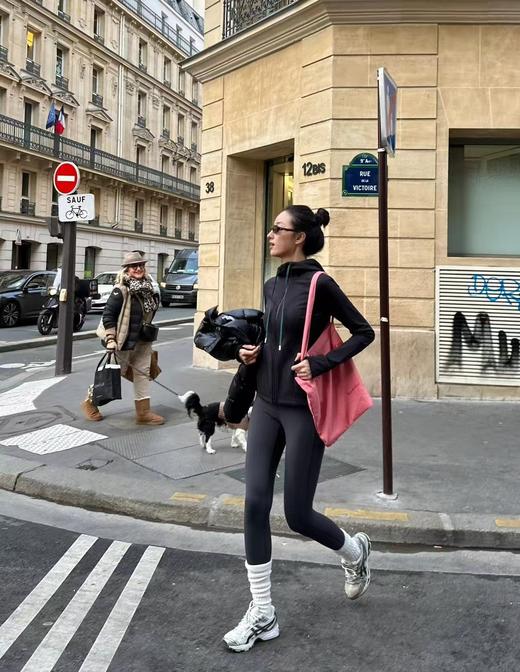 春秋Lulu微磨毛瑜伽运动裤鲨鱼裤 商品图7