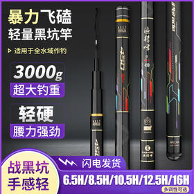 渔猎峰二代轻量黑坑竿