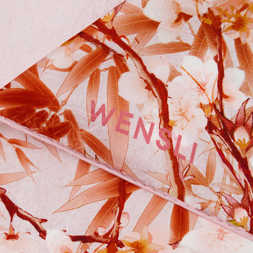 万事利 桑蚕丝真丝丝巾礼盒  竹韵雅颂 商品图3