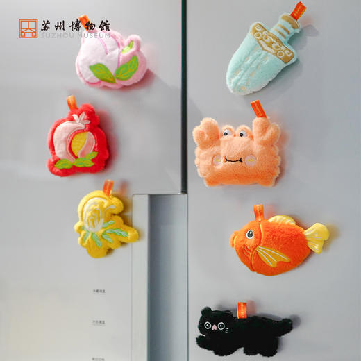 苏州博物馆 毛绒博物冰箱贴惊喜盒 商品图0