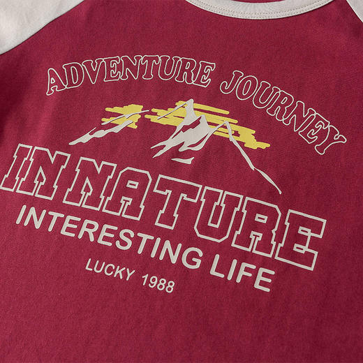 【7A抗菌纯棉】棉花堂2025年夏款美式纯棉复古短袖童装T恤F251117 商品图9