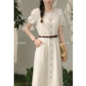 鹿向南「长廊笔迹」连衣裙L53582-L53582SY