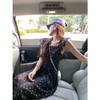 <曾小咸推荐>黑色碎花连衣裙 日常209.99/件 立减110 秒杀99.99/件！！ 商品缩略图1