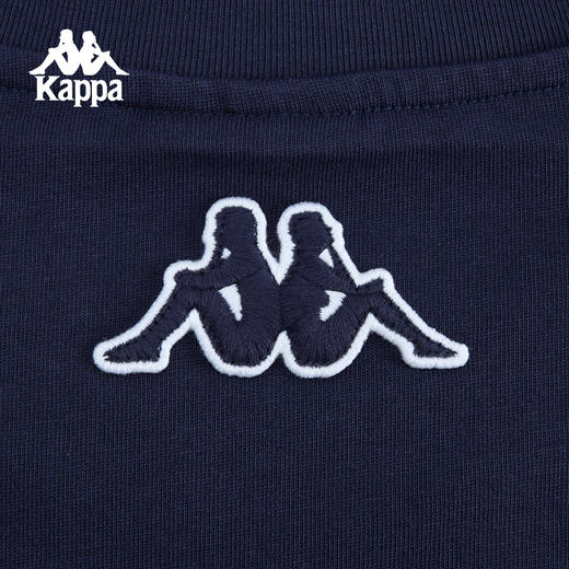 Kappa卡帕背靠背夏季运动短袖2025新款纯棉透气t恤男休闲半袖上衣K0F32TD14 商品图3