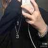 驴家新款金银牌项链 钟楚曦同款 “有金有银财源广进” 此款为男女同款 商品缩略图6