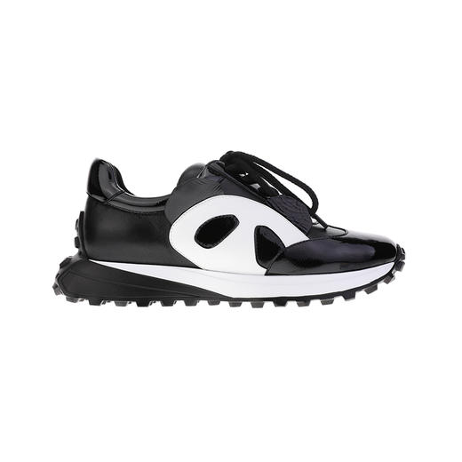 sheme国宝小白系列夸张熊猫头装饰可爱独特女士系带运动鞋可定制 商品图0