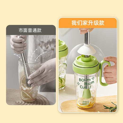 摩登主妇雪克杯手打柠檬茶工具摇杯暴打捣汁棒shake杯调酒器套装 商品图3