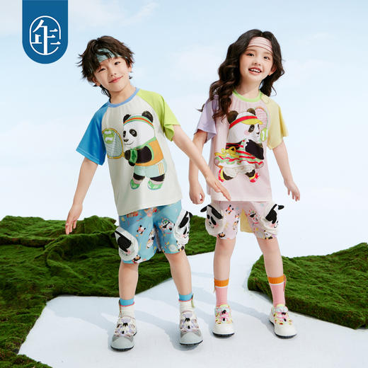 年衣童装女童两件套新款2025夏装休闲洋气两件套百变盼达套装 商品图3