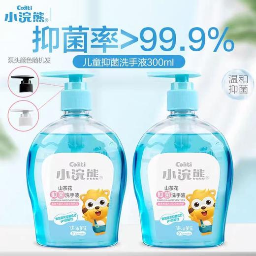 小浣熊山茶花抑菌洗手液300ml 商品图1