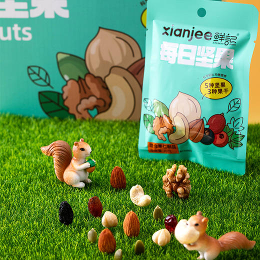 【鲜记】 每日坚果600g 商品图3