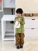 2025春夏 日系户外 儿童速干插肩长袖美利奴扎染T工装裤 商品缩略图3