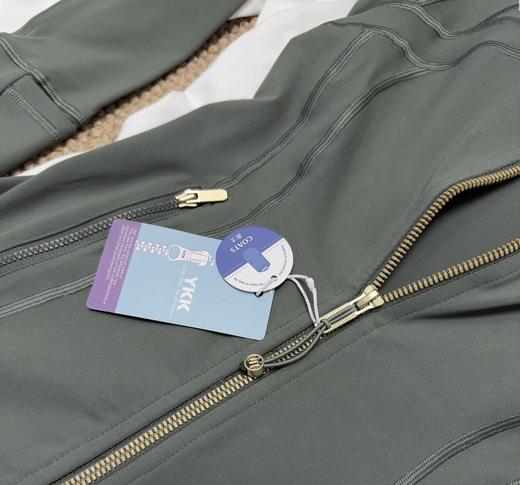 点此购买 lulu露露春秋季户外健身立领女士瑜伽服外套 zc 310673 商品图10