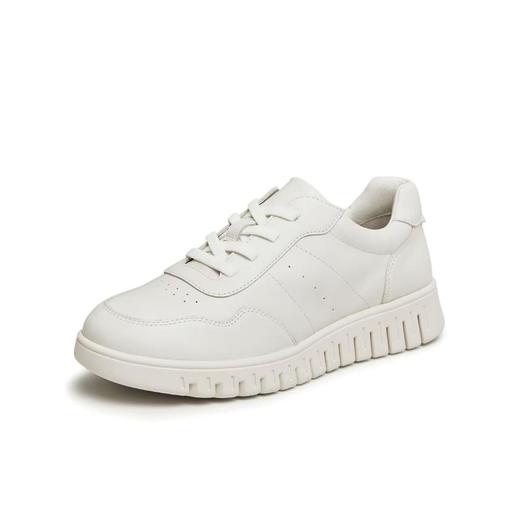 2楼天美意CMA22时尚英伦小皮鞋系带休闲鞋 商品图0