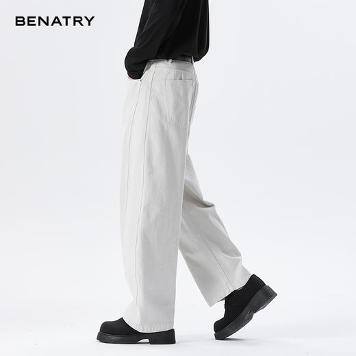 贝纳川春夏牛仔弯刀裤ECF130006401 商品图3