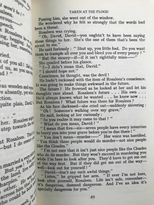 阿加莎·克里斯蒂《遗产风波/外国学生宿舍谋杀案》 约4幅插图 复古仿皮精装32开 商品图8