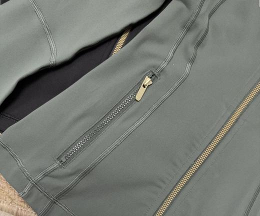 点此购买 lulu露露春秋季户外健身立领女士瑜伽服外套 zc 310673 商品图12