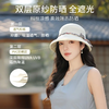 紫宝合纸前翘简约防晒遮阳帽 商品缩略图3