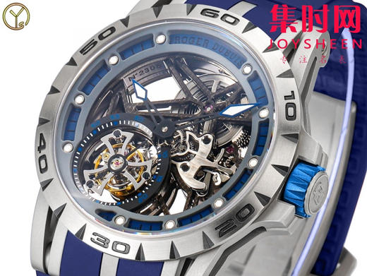 BBR陀飞轮机械机芯！钛金属 罗杰杜彼EXCALIBUR YS王者系列陀飞轮 RDDBEX0479 男士腕表 商品图3