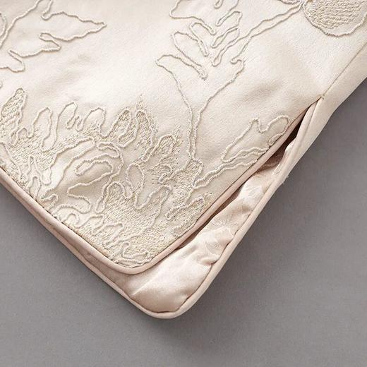 【高货wl】全新升级【铂金会员339/天猫459/差价120】(01320) 洛诗琳时尚高级感亮丝刺绣女马甲国风新中式上衣外套款 商品图3