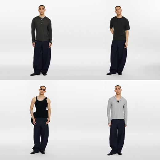 oneup原牛香蕉裤（男女同款） 商品图4