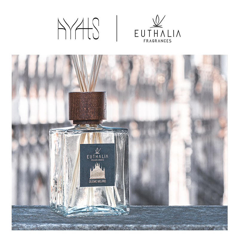意大利EUTHALIA香薰 DUOMO MILANO米兰大教堂 无火藤条香薰
