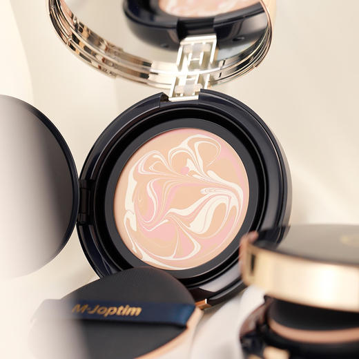 摩介光彩饰颜拉花粉凝霜 气垫 水润贴服 遮瑕焕颜 商品图1