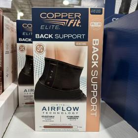 到手价175元 Copper护腰带 Copper Fit 男女同款背部支撑带  美国代购，无中文标签，介意慎拍