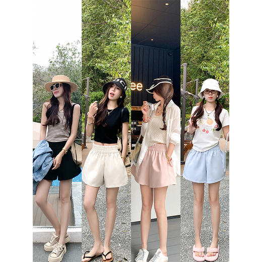 <曾小咸推荐>3.29现货秒杀 ！微信超特价！4色阔腿裤A字短裤 日常129.99 立减70 秒杀59.99！！ 商品图4