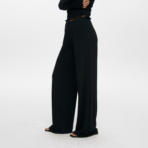 oneup垂坠柔软弹力休闲裤 商品图0