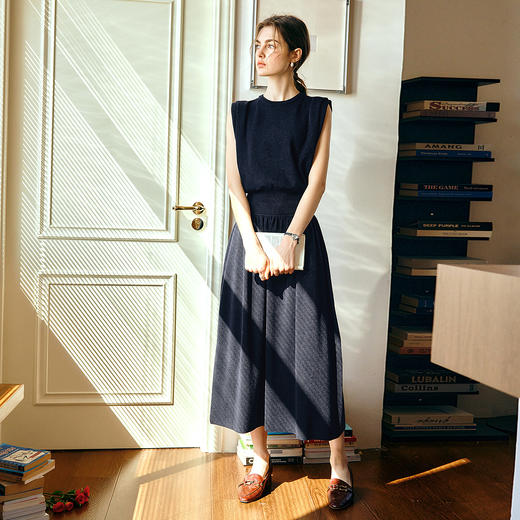OLrain欧芮儿气质通勤裙类针织时尚套装女春季2025新款休闲两件套 商品图3