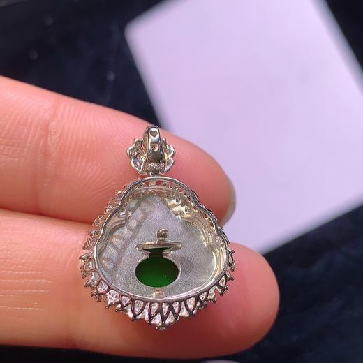 佛公翡翠吊坠 商品图4